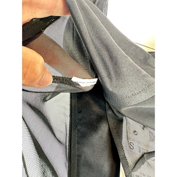 NWT Black ZARA Tulle Corset Style Top SML retail: $45 - Picture 9 of 9